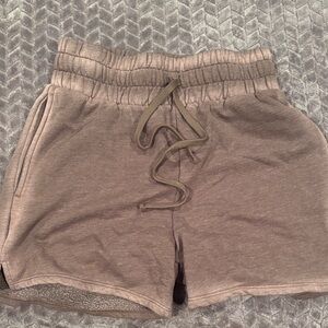 Wild Fable Brown Textured Shorts